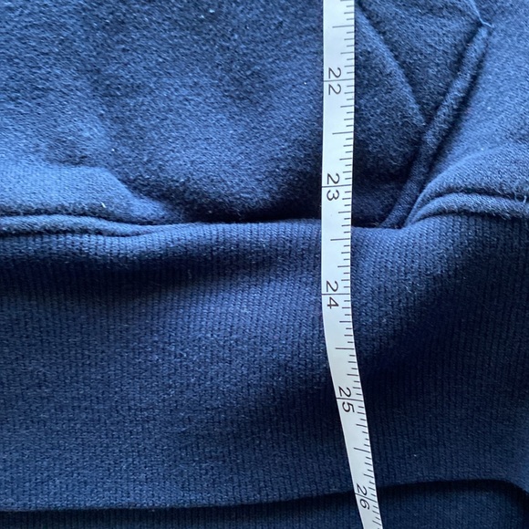 Hollister Classic Logo Hoodie - Navy - Size M - Picture 6 of 6